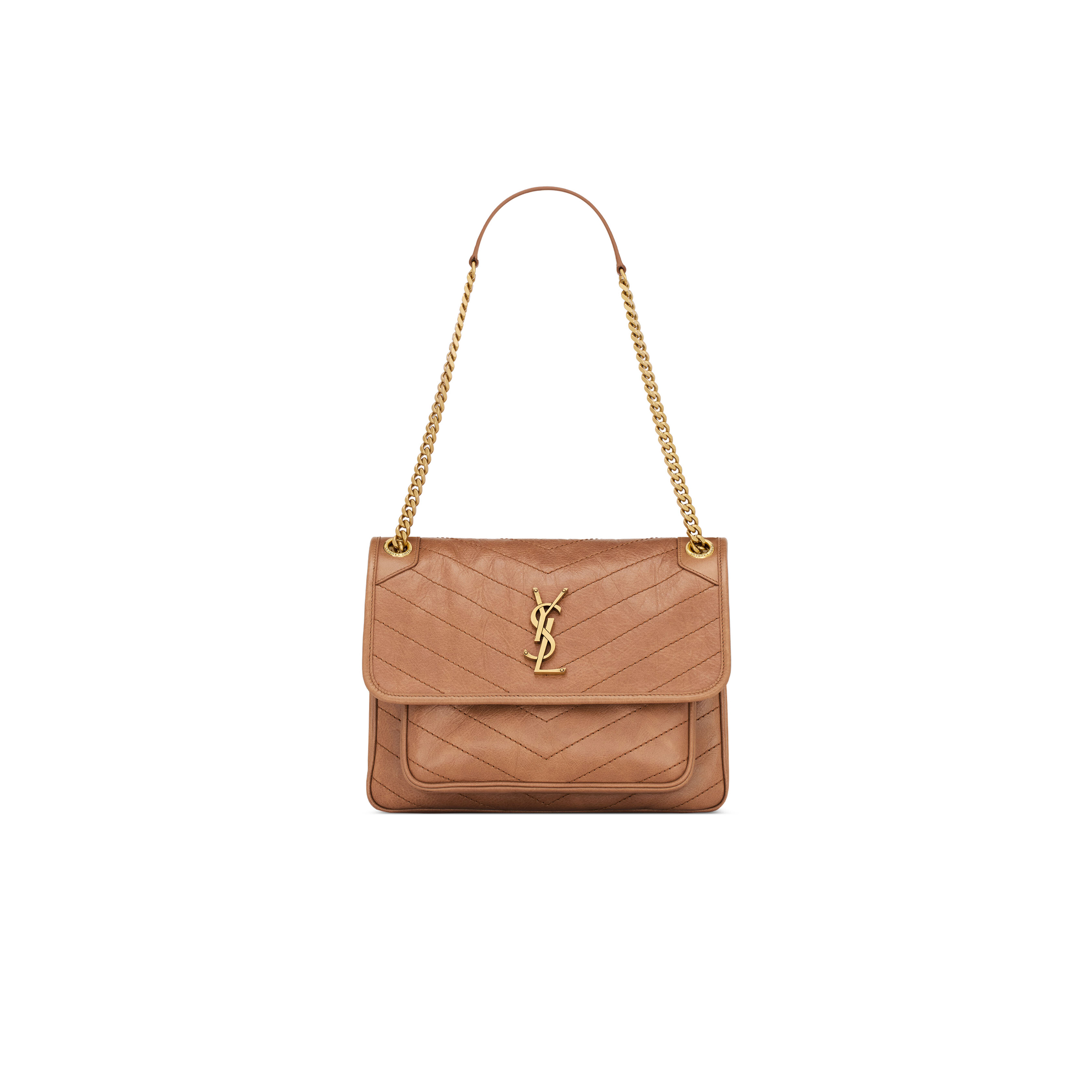 Y51 NIKI MEDIUM IN VINTAGE LEATHER 6331841YG072522 (28*20*8.5cm)